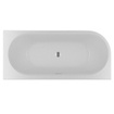 Riho Desire baignoire d'angle acrylique baignoire Pose en angle Gauche 184x84cm avec siphon blanc brillant SW412172