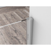 Wiesbaden Comfort inloopdouche 600 x 2000 x 10 mm nano helder glas/chroom SW10408
