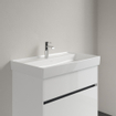 Villeroy & Boch Collaro lavabo-meuble - 80x47cm - sans trop-plein 1 trou de robinet blanc SW358327