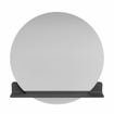 Miroir de salle de bain Mondiaz SPOT - rond 90cm - plan de miroir - couleur Gris Foncé SW1235517