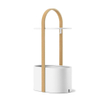 Umbra Bellwood bac de rangement 35x24x69cm Acier Blanc/naturel SW539424