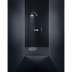 AXOR Front 240 douche principale 2 jets avec bras de douche 40 cm 150 degrés pivotant fixation murale chrome 0605598