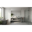 Terravito Finito wandtegel - 40x120cm - Rechthoek - 11mm - gerectificeerd - Betonlook - Tesla silve SW692474