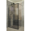 Xenz Industrial Line Premium Smoke Paroi de douche 100x200cm verre fumé SW648234