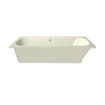 Xenz Aruba Ligbad - 180x80x48 - afvoer Midden - acryl - pergamon SW103116