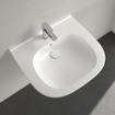 Villeroy & Boch O.novo Vita lavabo - Vita avec 1 trou de robinet avec trop-plein 60x55cm - ceramic+ blanc 1025050
