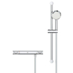 GROHE Grohtherm mitigeur de douche thermostatique apparent avec barre de douche et douchette chromé SW679591
