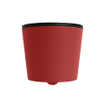 MONDIAZ LAVIE WC suspendu - 36x53cm - sans bride - Urban (noir) - softclose - quick-release - abattant WC - Fire (rouge) SW1208741