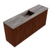 Mondiaz JOYA-DLUX 90cm toiletmeubel - kleur Ruby - Wastafel FAYE positie Midden Zonder kraangat kleur Oza. SW1425521