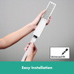 Hansgrohe Unica barre de coulissement 90cm isiflex flexible de douche 160cm mat blanc SW918199