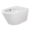 Wiesbaden Vesta Tornado WC suspendu rimless avec chasse d'eau Tornado et revêtement nano avec abattant WC Shade slim softclose et quick release finition brillante blanche SW856603