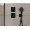 hansgrohe ShowerSelect Comfort Q Thermsotaat - inbouw - 1 functie - extra uitgang - mat zwart SW917944