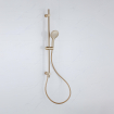 Fortifura Calvi Glijstang - 90cm - met geïntegreerde wandaansluitbocht - Geborsteld Messing SW1413837