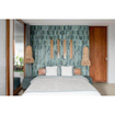 SAMPLE Ceralto Alvera Decor Wandtegel 5x15cm 10mm Turchese SW914168
