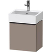 Duravit D-neo Meuble sous vasque 43.4x32.2x44cm 1 porte Basalte mat SW640497