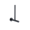 Fortifura Calvi Toiletset 5-delig - toiletrolhouder - reserverolhouder - toiletborstelhouder - handdoekhaak - pedaalemmer - mat zwart SW1478234
