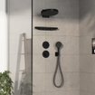 Hansgrohe Showerselect Comfort S stopkraan inbouw voor 3 functies matzwart SW917866