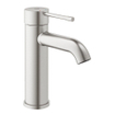 GROHE Essence waterbesparende wastafelkraan S-size m. gladde body Supersteel SW702106