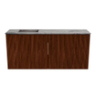 Mondiaz JOYA-DLUX 90cm meuble de salle de bains - couleur Ruby - Vasque FAYE position Gauche 1 trou de robinet couleur Sombra. SW1425673