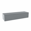 Mondiaz ALAN MODULE Wastafelonderkast - 140x41x30cm - 1 lade - push to open - Plata SW1015133