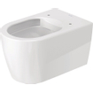 Duravit ME by Starck cuvette suspendue à évacuation profonde sans bride 37x57cm avec fixation dissimulée avec WonderGliss blanc SW84180