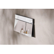 Hansgrohe iFrame Element E Plaque de commande - 23x15cm - double chasse - chrome SW1406569