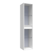 Ichoice Armoire Haute Ouverte 160 Brillant Blanc 35x160x35cm MDF (multicouche) SW445433