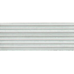 Ceralto Drapé Mural Decor-strip - 7.5x20cm - 12.5mm - Grigio SW669932