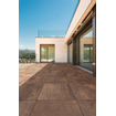 Terravito Copuro Dalle de terrasse Rust 60x60x2cm Rectifié Aspect béton Mat Rouille SW420246