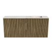 Mondiaz JOYA-DLUX 90cm meuble de salle de bains - couleur Dusk - Vasque FAYE position Droite 1 trou de robinet couleur Frappe. SW1423102