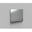 Arcqua Reflect miroir avec tablette 100x80cm aluminium noir mat SW374528