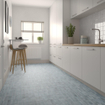 Terravito Ardeno Koko pour carrelage mural et de sol - 150x50cm - 8mm - bleu clair SW1151493
