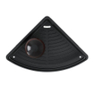 Tiger Carv Panier de douche - 21x21x7cm - modèle d'angle - noir SW771754