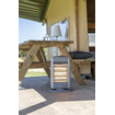 Eurom Safe-t-Shine compact 1200 Radiateur halogène 1200 watt 22x32x50cm gris SW486888