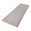 BRAUER Concrete Wastafelblad - 140x46x3cm - zonder kraangat - gecoat beton grijs gemêleerd SW416515