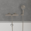 Villeroy & Boch Verve Showers Douchette avec trois positions de jet Rond - Nickel brossé mat (inox) SW974355