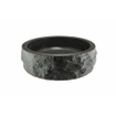 Wiesbaden Raw vasque à poser ronde martelée 40x12 cm pierre dure adoucie SW110884