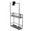 Umbra Cubiko étagère de douche 61x31x11cm Acier Noir SW539637