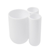 Umbra Touch porte-brosses à dents 10x8x10cm Polyester Blanc SW539226