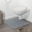 Sealskin Misto Tapis de toilette 2.5x60x60cm chenille gris moyen SW71616