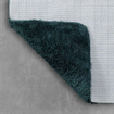 Sealskin angora tapis de toilette 55x60 cm polyester vert foncé SW699513