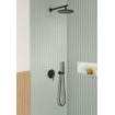 Villeroy & Boch Universal Showers coude mural Rond - noir mat SW974398