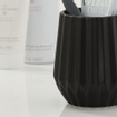 Sealskin Arte Gobelet porte-brosse à dents Céramique Noir SW207156