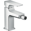 Hansgrohe Metropol mitigeur de bidet monotrou 100 avec bonde push open avec bec saillant 12,9 cm bronze brossé SW358662