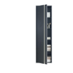 Duravit Ketho Armoire colonne haute 50x180x36cm gauche graphite 0300860