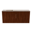 Mondiaz JOYA-DLUX 90cm meuble de toilette - couleur Ruby - Vasque FAYE position Gauche 1 trou de robinet couleur Saba. SW1425591