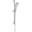 Hansgrohe Croma Select S Multi ensemble barre de douche avec douchette Croma Select S Multi EcoSmart 65cm avec flexible Isiflex`B 160cm blanc/chrome 0605495