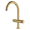 Grohe Atrio private collection Mitigeur lavabo L siez avec boutons cool sunrise (or) SW930134