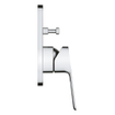 Grohe Cubeo Inbouwmengkraan - 2-weg omstelling - chroom SW1186613