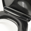 Tiger Abattant WC Ventura Softclose Duroplast Noir 37.5x4.5x45cm CO251490746